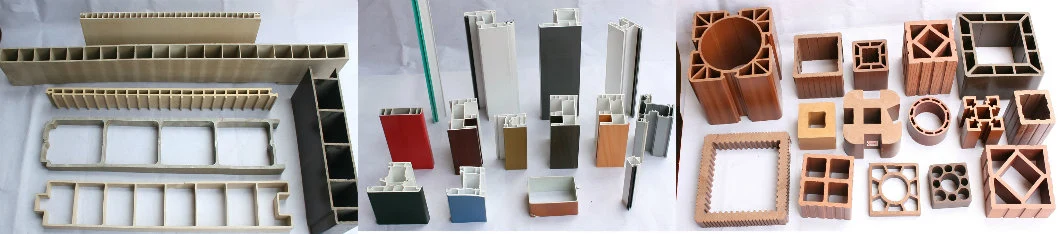 2023 Plastic UPVC/PVC/WPC/PE Ceiling/Wall Panel/Fence/Window Door Board/Floor Tile/Decking/Roller Shutter/Corner Bead/Profile Making Extrusion Extruder Machine